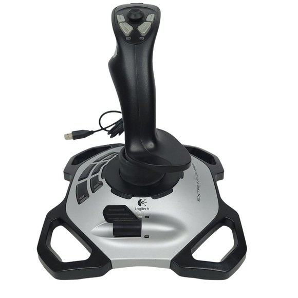Logitech Extreme 3D Pro Joystick USB Controller Windows Flight Simulator JUK-17 - Picture 5 of 12